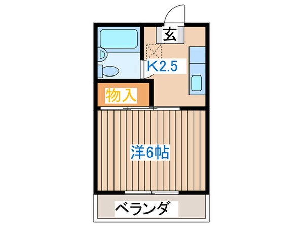 ヴィラ－ジュマスダの物件間取画像